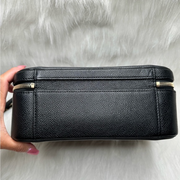 #2560OA MD Black Chanel Filigree Vanity Case - Picture 6 of 13